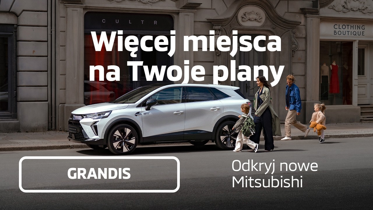 Mitsubishi Grandis - Więcej miejsca na twoje plany