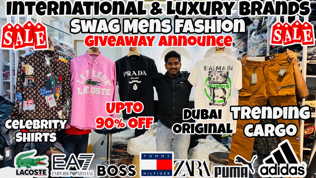 International & Luxury Brands 🔥| Upto 90% Off | Branded Tshirts,Jeans | Branded Clothes in Mumbai