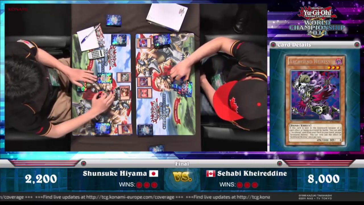 Final Mundial Yu-Gi-Oh 2014 - Comentada en Español 1/2