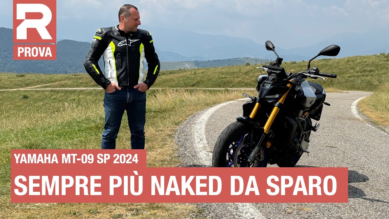 Yamaha MT-09 SP 2024 - prova - in sella alla naked giapponese dalla dotazione più completa