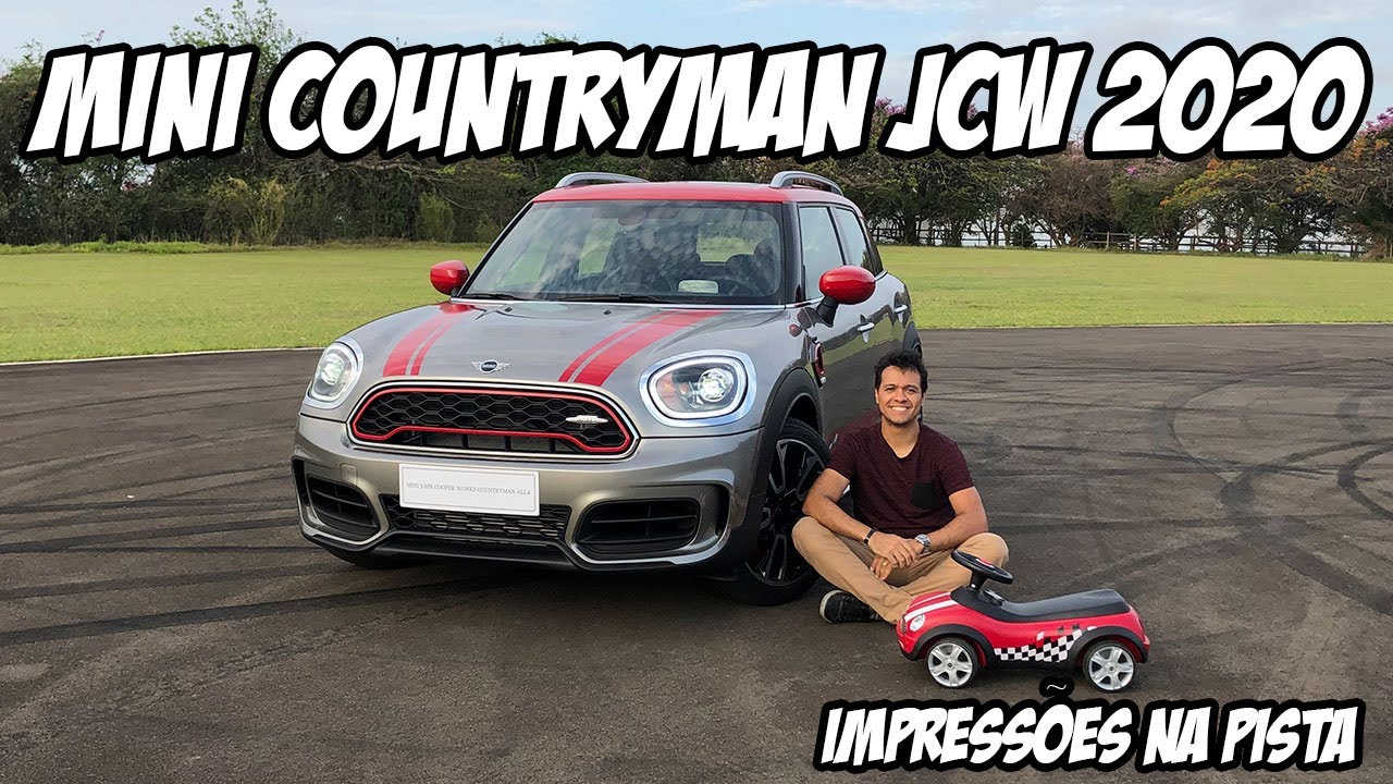Mini Countryman John Cooper Works 2020. Detalhes do SUV esportivo familiar de 306 cv e R$ 240 mil