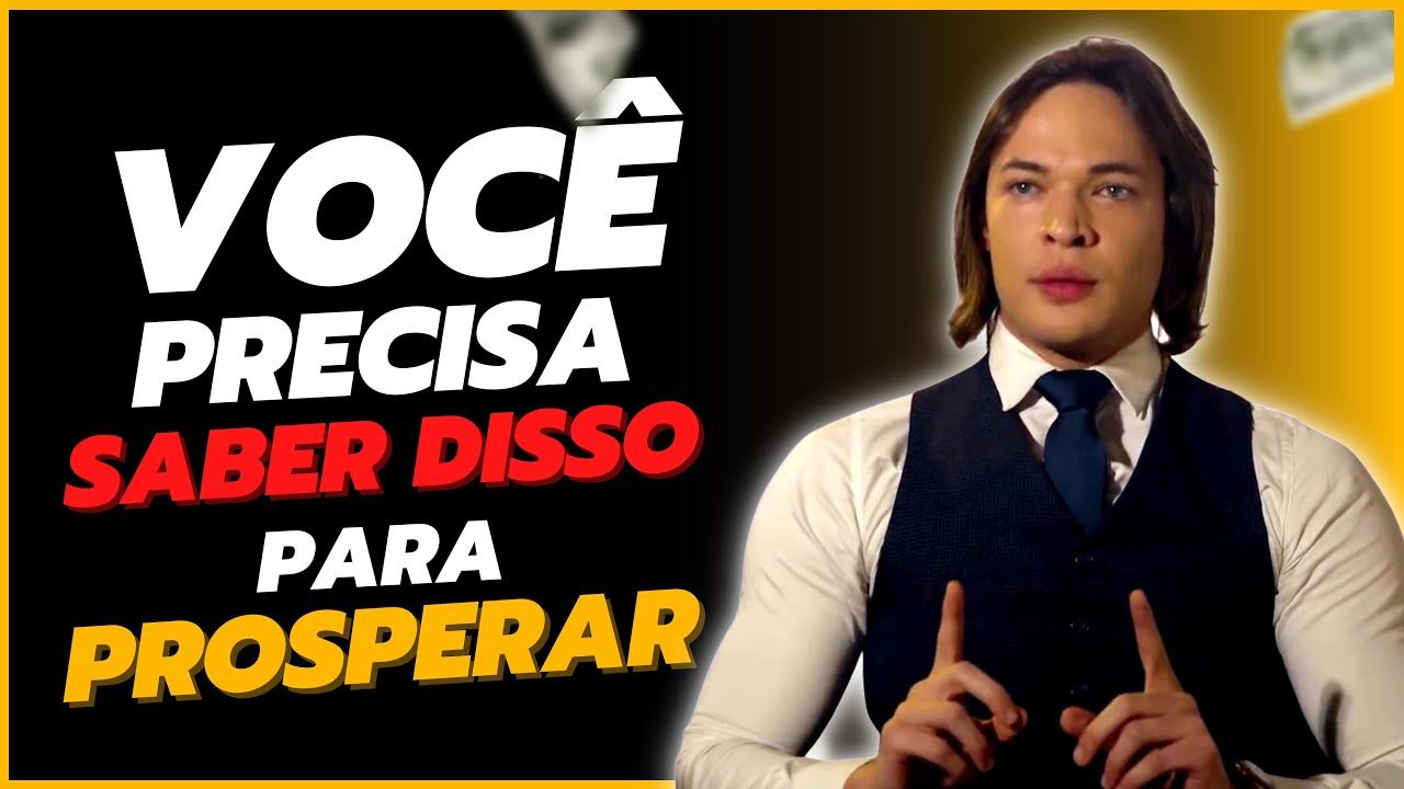 A MENTALIDADE DE UMA PESSOA DE SUCESSO | Fique rico (Thiago Finch)