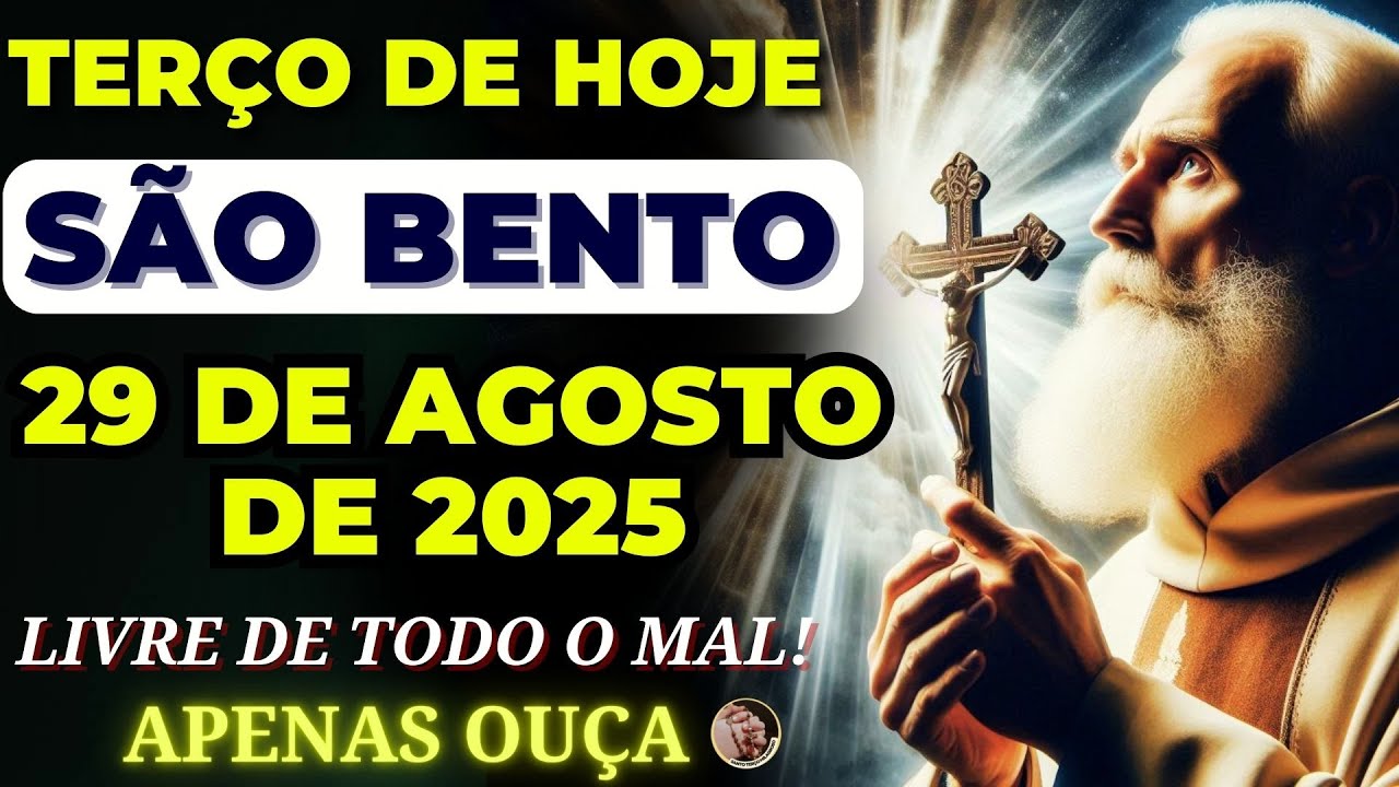 📿Terço de São Bento e a Santa Cruz🙏Quebrar Correntes que Prendem Sua Vida e se Libertar do Mal!