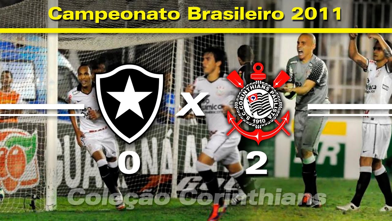 Botafogo 0 x 2 Corinthians - 20 / 07 / 2011 - Campeonato Brasileiro
