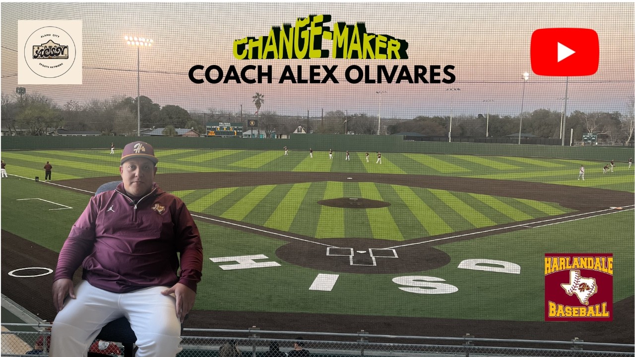 Change Maker in Southside of  San Antonio Baseball: Coach Alex Olivares  #leadership