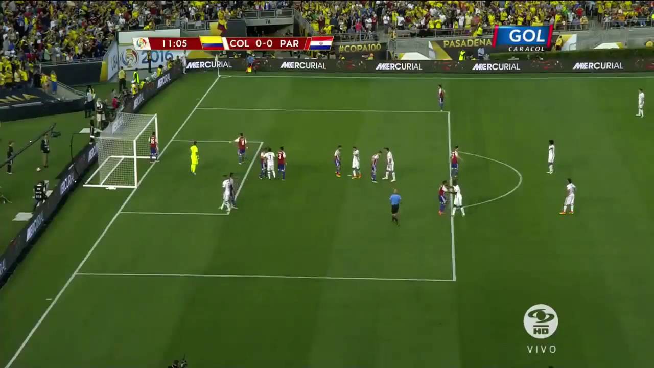 Colombia 2 vs 1 Paraguay RESUMEN Copa America Centenario 2016