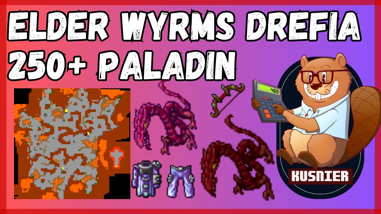 Elder Wyrms Drefia | 250+ Paladin | Tibia
