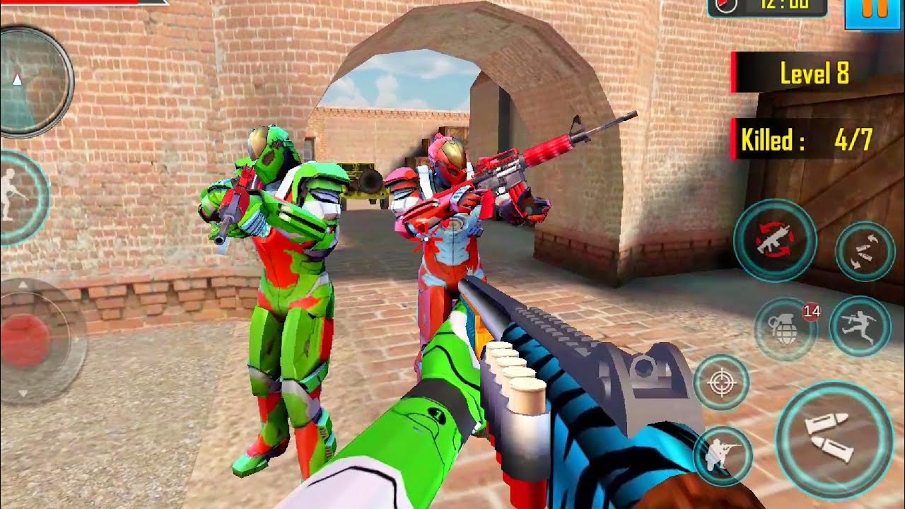 Fps Robot Shooting Games &ndash; Counter Terrorist Game - Android GamePlay - FPS Shooting Games Android #5