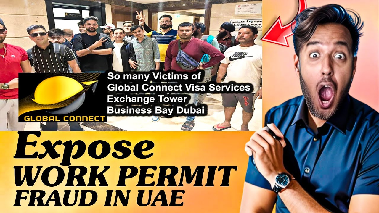 EXPOSE - FAKE EUROPE WORK PERMITS | FRAUD AGENTS IN UAE | Mr Sayf Vlogs