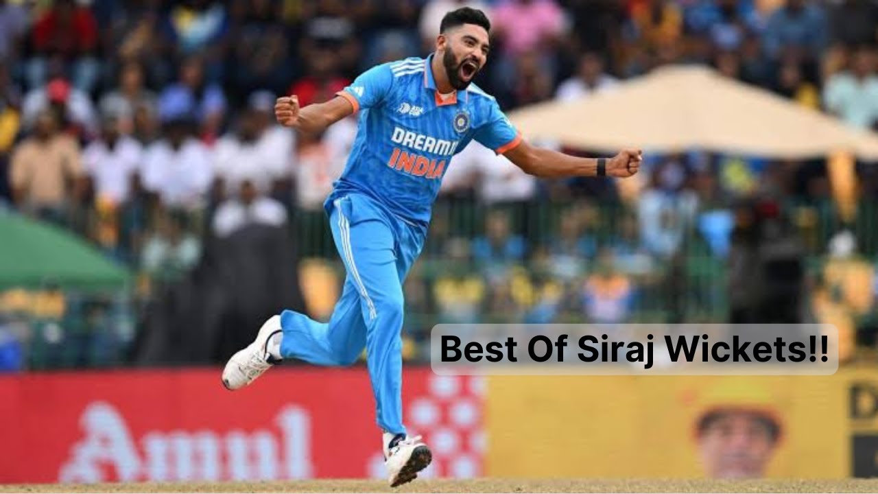 Siraj Best Wickets | Mohammed Siraj Top 10 Wickets | CricketTV