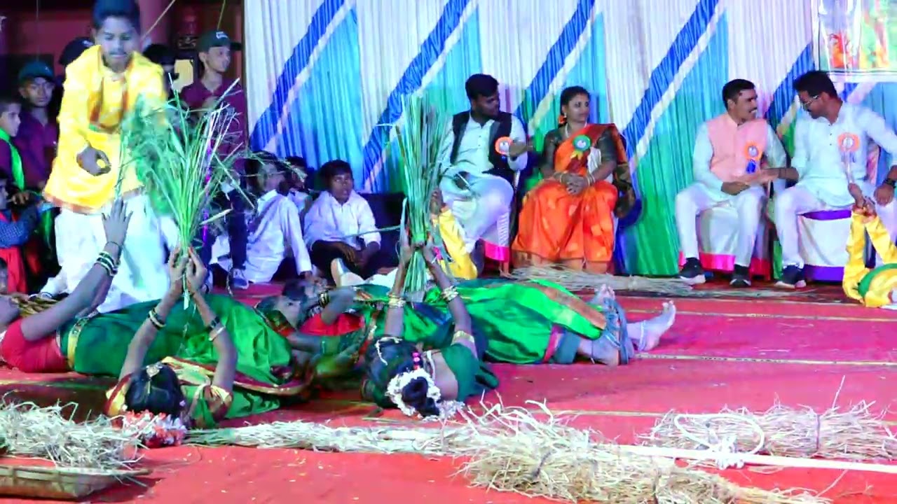 ರೈತ theme dance, Annual day function 2025-26 #kabbur #kabburpmshri