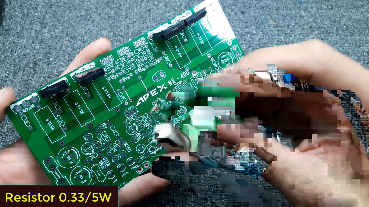 400W Real Power  Mosfet Amplifier | Amplifier Testing | Schematic & PDF.
