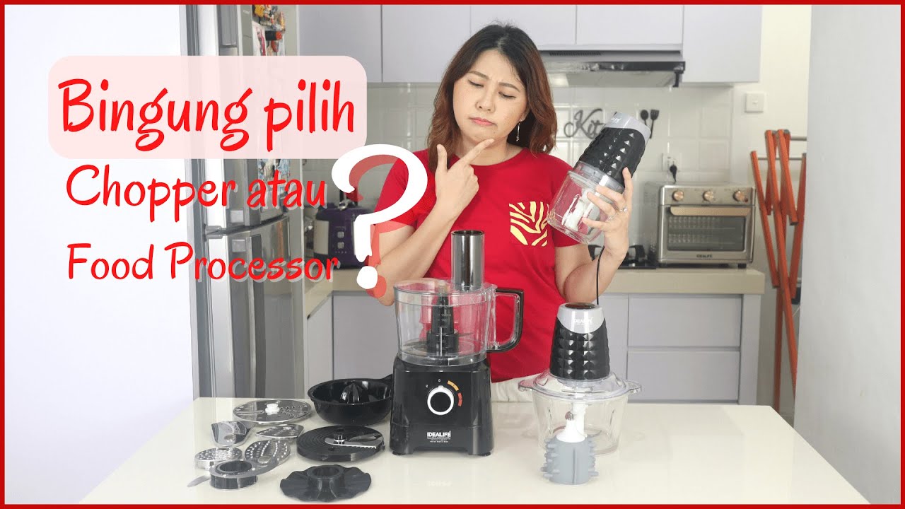 CHOPPER VS FOOD PROCESSOR, MENDING BELI YANG MANA?