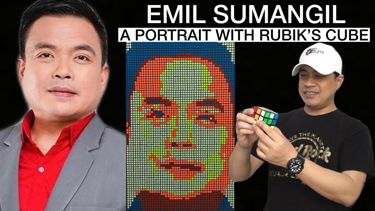 EMIL SUMANGIL PORTRAIT WITH RUBIK&rsquo;S CUBE |  MY aLTeR eGo