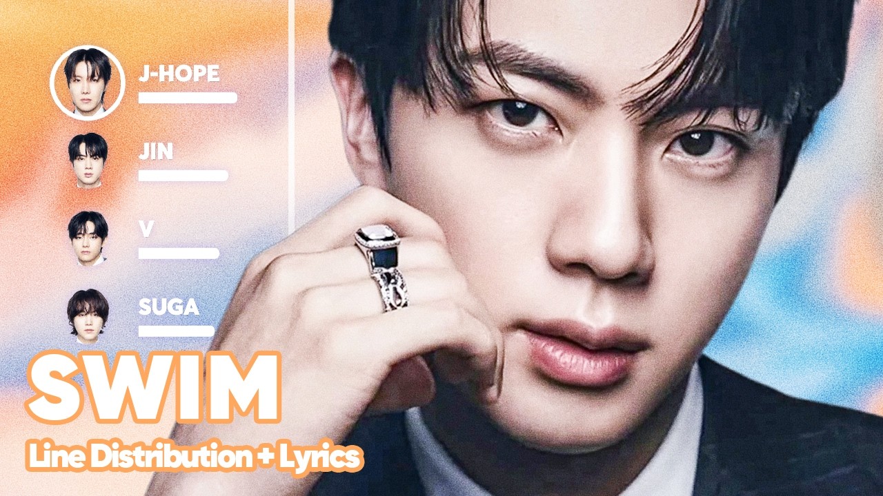 BTS - SWIM (Line Distribution + Lyrics Karaoke) PATREON REQUESTED