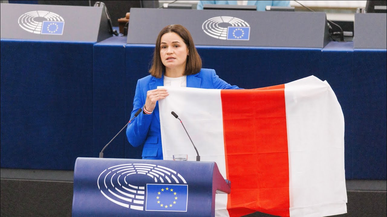 Sviatlana Tsikhanouskaya Awarded 2024 Democracy Service Medal | 2024 NED Democracy Awards