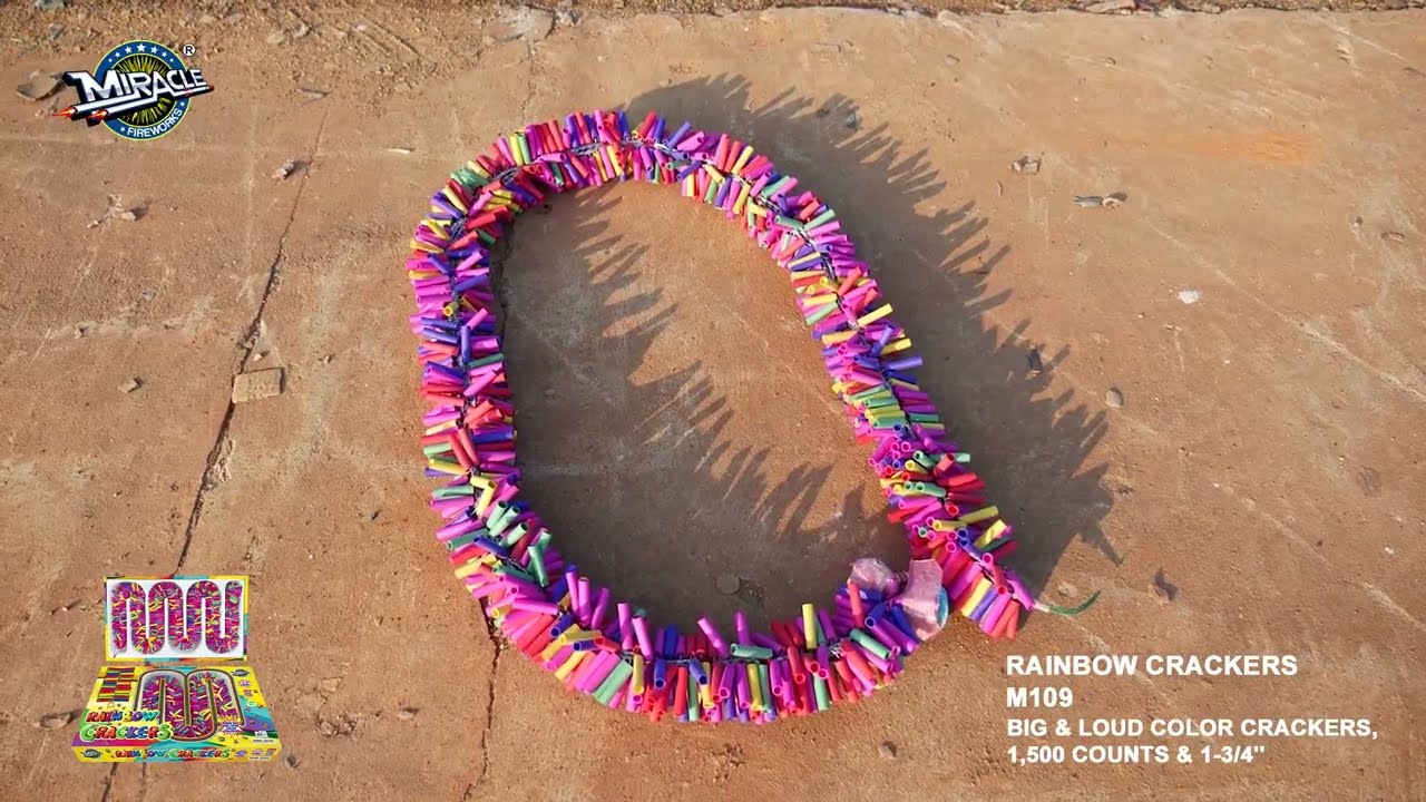 Rainbow Crackers M109