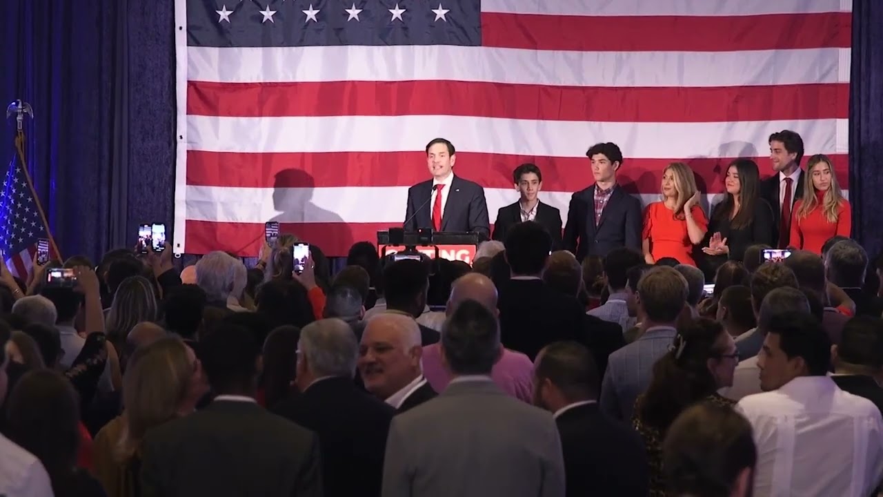 Senator Rubio Delivers Election Night Victory Speech