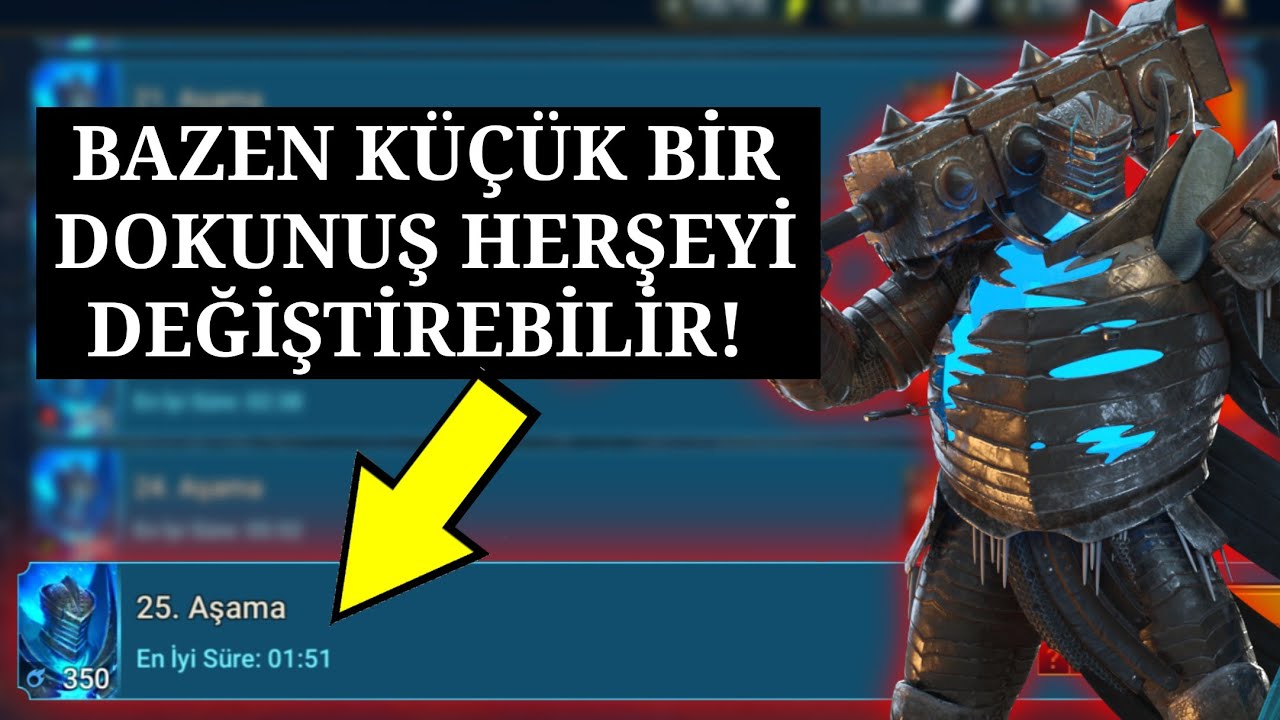 Buz Golemi 25'i HIZLI GE&Ccedil;EN TAKIMIM | RAID: Shadow Legends T&uuml;rk&ccedil;e