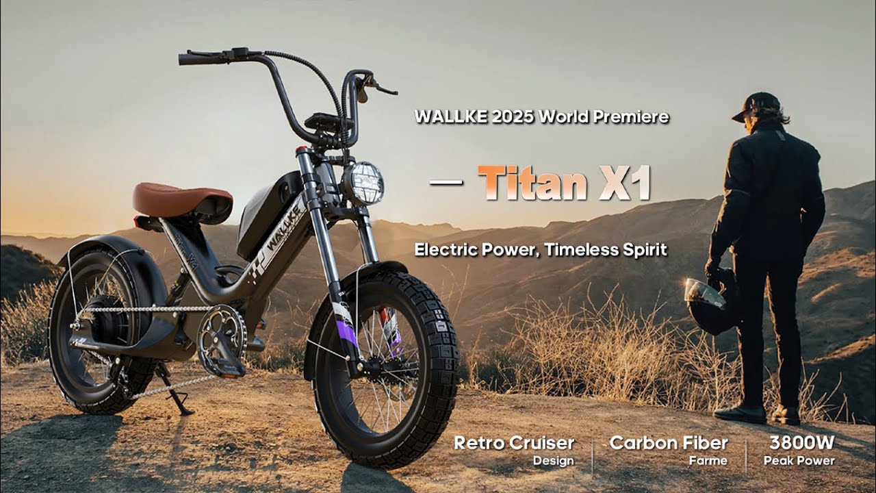 🚀 Introducing Wallke's First-Ever Carbon Fiber E-Bike: Titan X1. 🚀