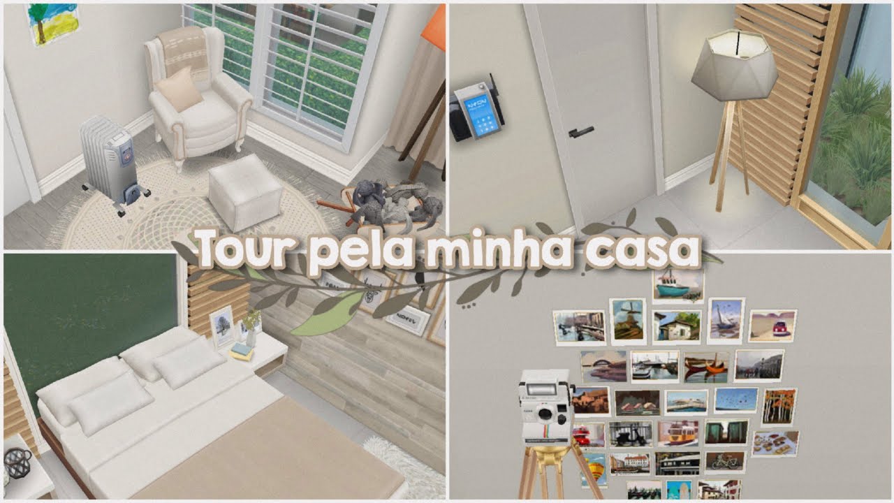 Mini Tour pela minha casa nova! |🏡🌿| THE SIMS FREEPLAY