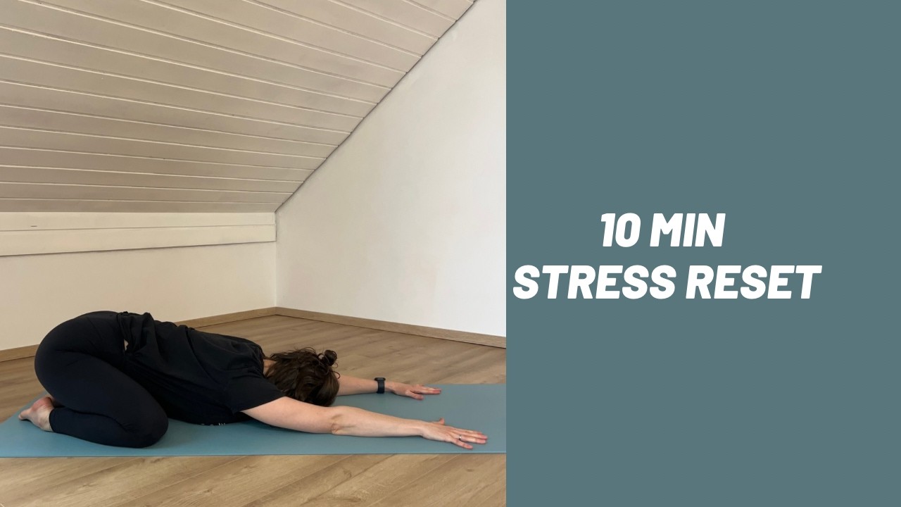 10 Minute Yoga for Stress and Overwhelm | Gentle Nervous System Reset