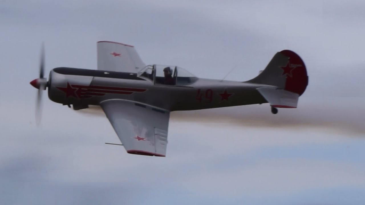 Yak-50  at Bicester 20th June 2015