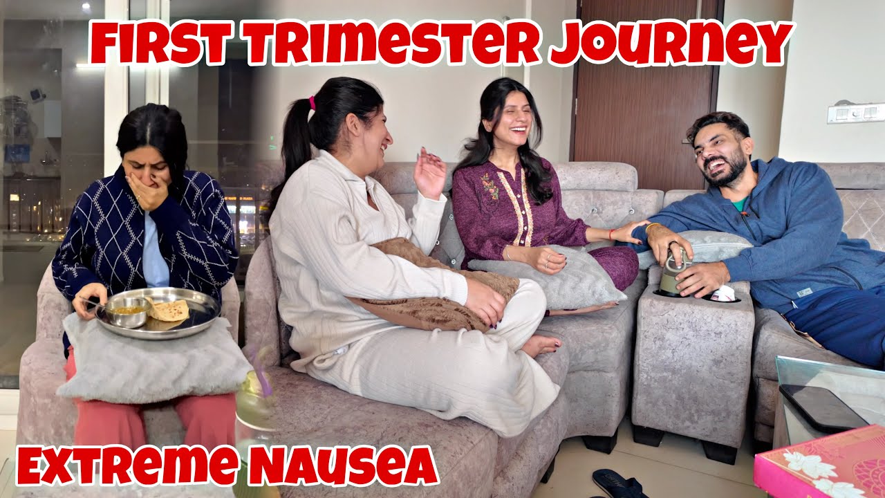 First Trimester Ne Sabki Hi Haalat Kharab Kar Di || Extreme Nausea, Mood Swings