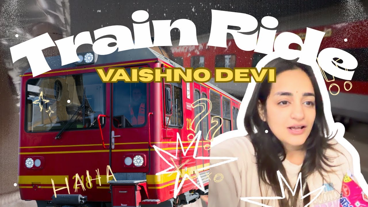 Train Ride to Vaishno Devi | Rajdhani Tawi train 🚆 