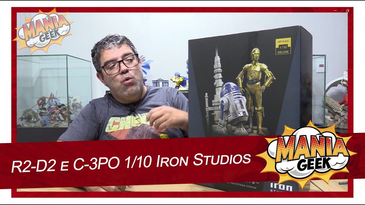 UNBOXING R2D2 e C3PO - Art Scale 1/10 - Iron Studios