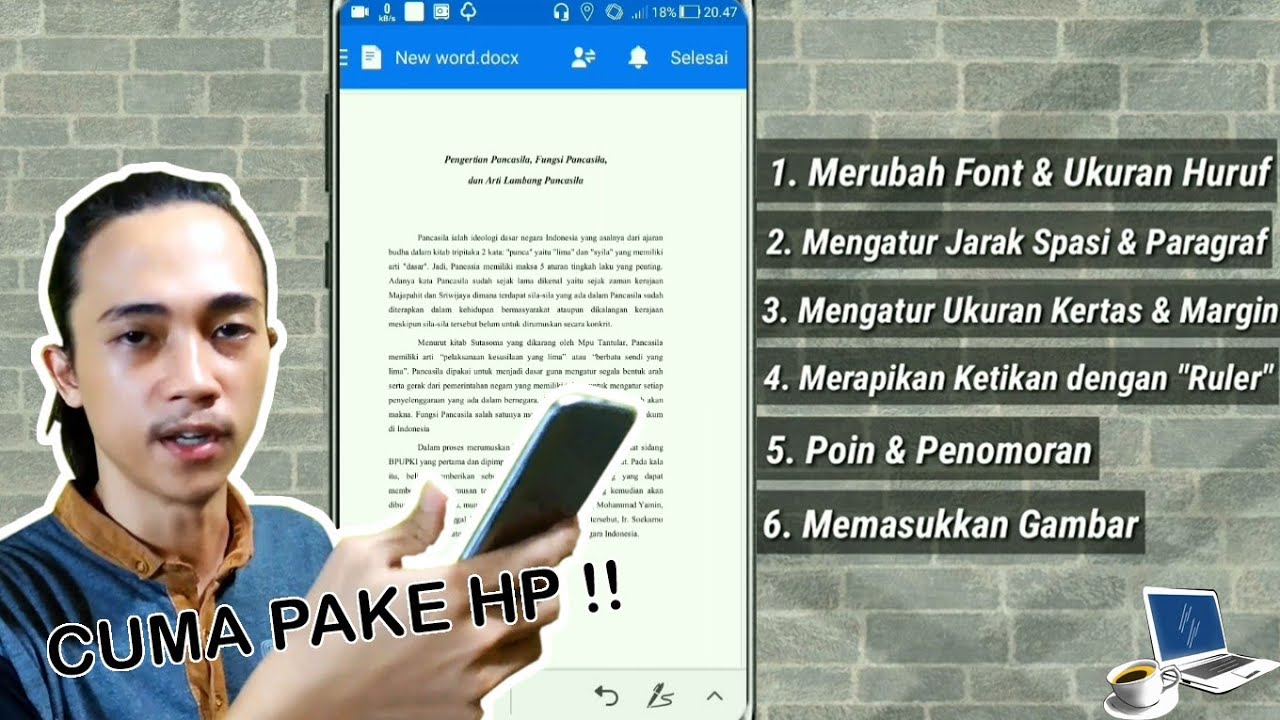 Mengerjakan Tugas Sekolah/Kampus/Kantor hanya menggunakan HP! | (Aplikasi Office Terbaik di Android)