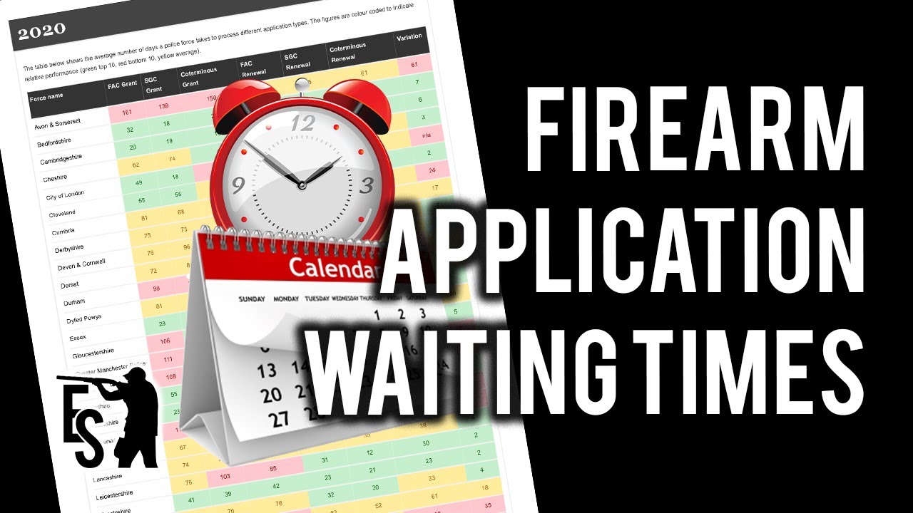 How Long Will Your Firearm or Shotgun Application Take?