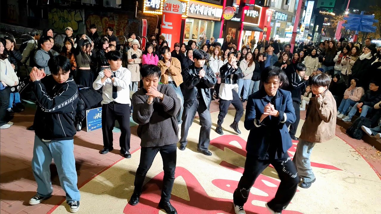 [STREET ARTIST] HAF. INTERACTIVE HONGDAE BUSKING. 241123.