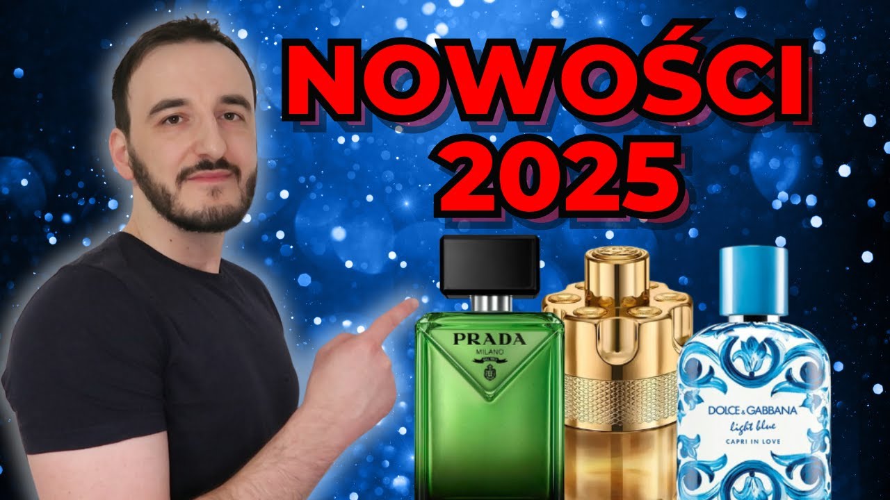 PERFUMOWE NOWOŚCI 2025 / NOWE PERFUMY MĘSKIE / AZZARO FOREVER WANTED ELIXIR / PRADA PARADIGME /