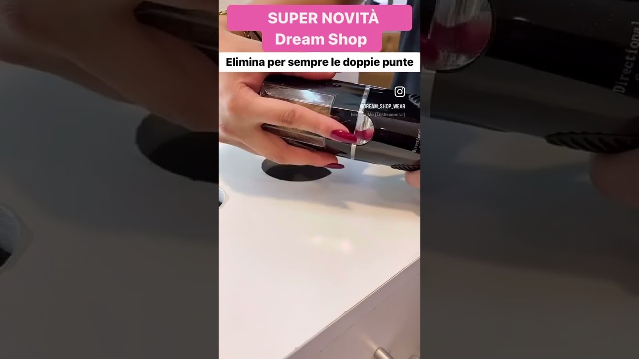 Spazzola elimina doppie punte
