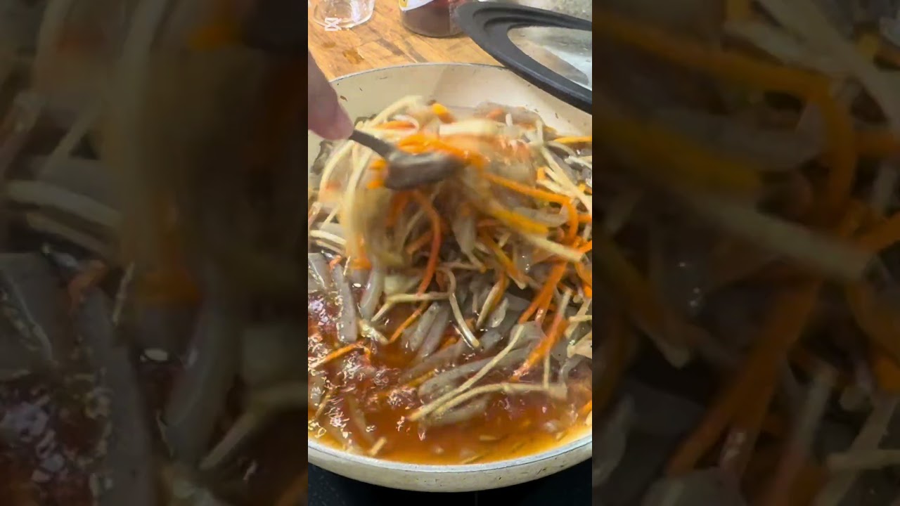 KINPIRA GOBO Japanese side dish recipe 