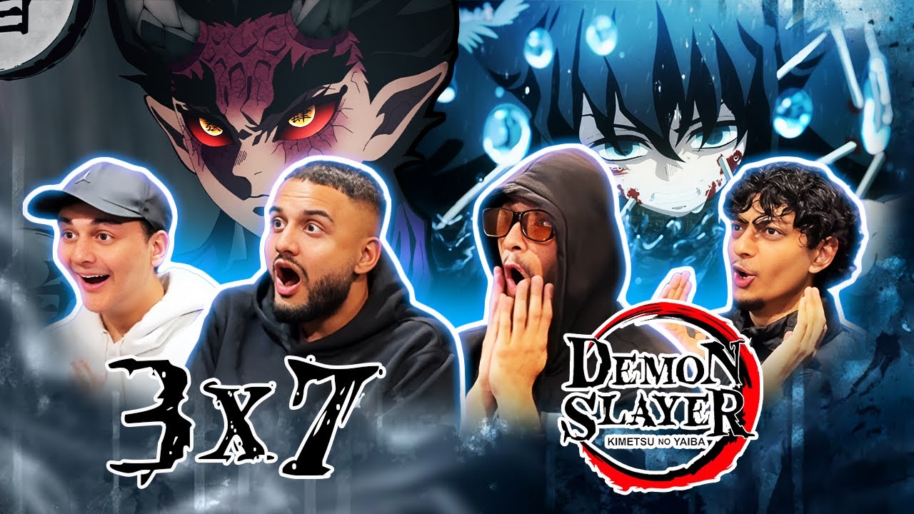 THE REAL UPPER FOUR IS HERE!!! 🔥 | BROTHERS watch Demon Slayer 3x7 | REACTION