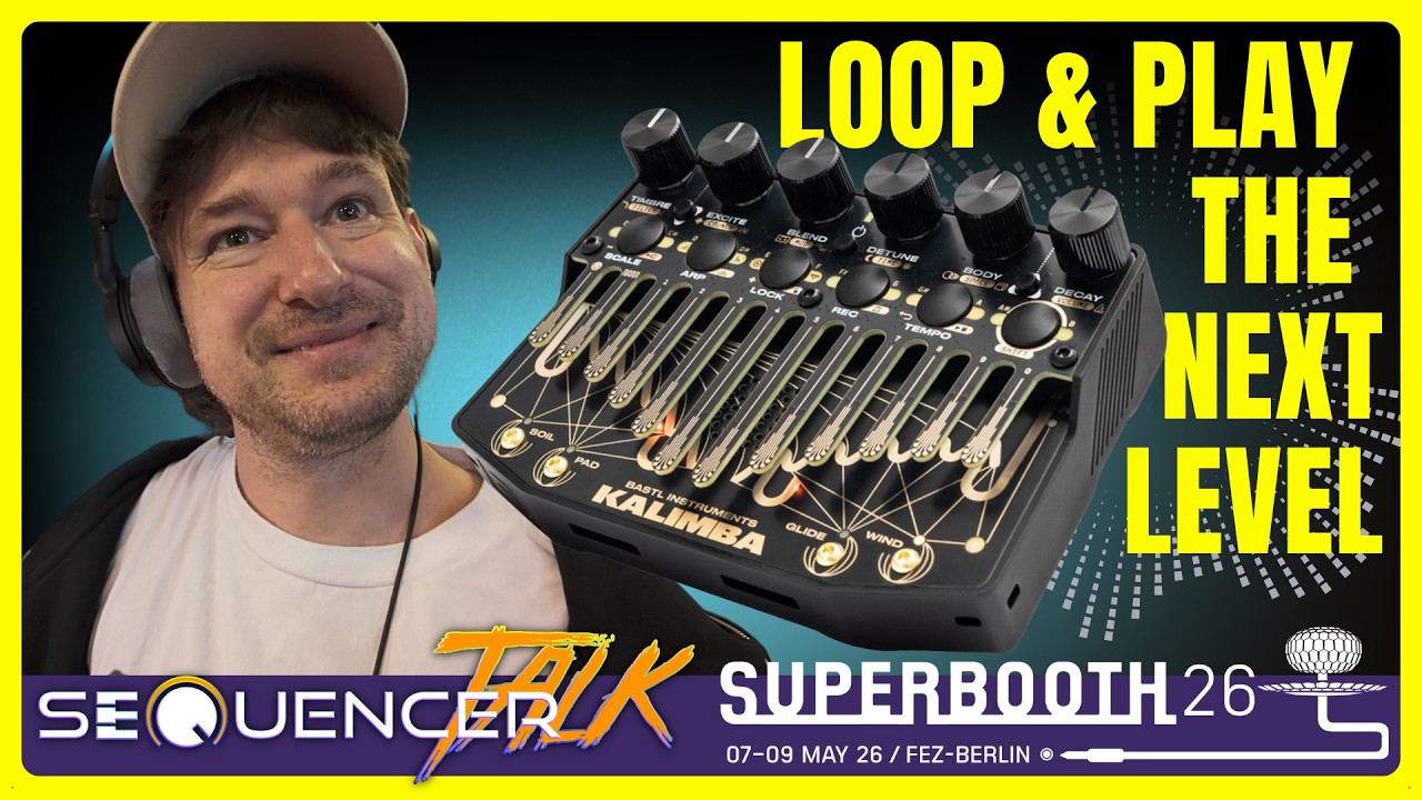 Bastl Kalimba &ndash; FM, Physical Modelling & Touch Synthesizer  + SOUND DEMO ❤️⎜SUPERBOOTH 26