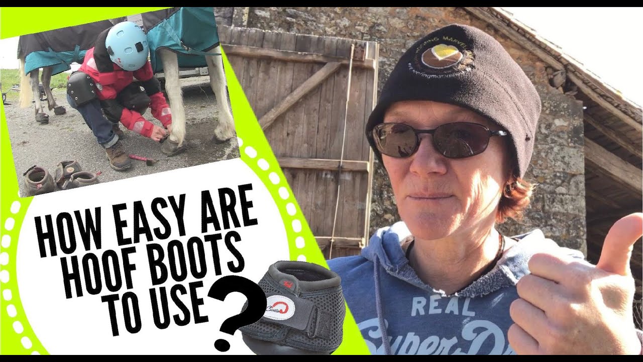 How easy are hoof boots to use?