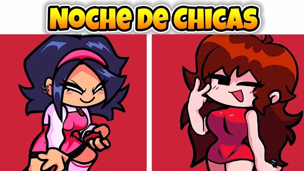 Friday Night Funkin' Vs Girls Night - GF vs Nene - (FNFMOD)