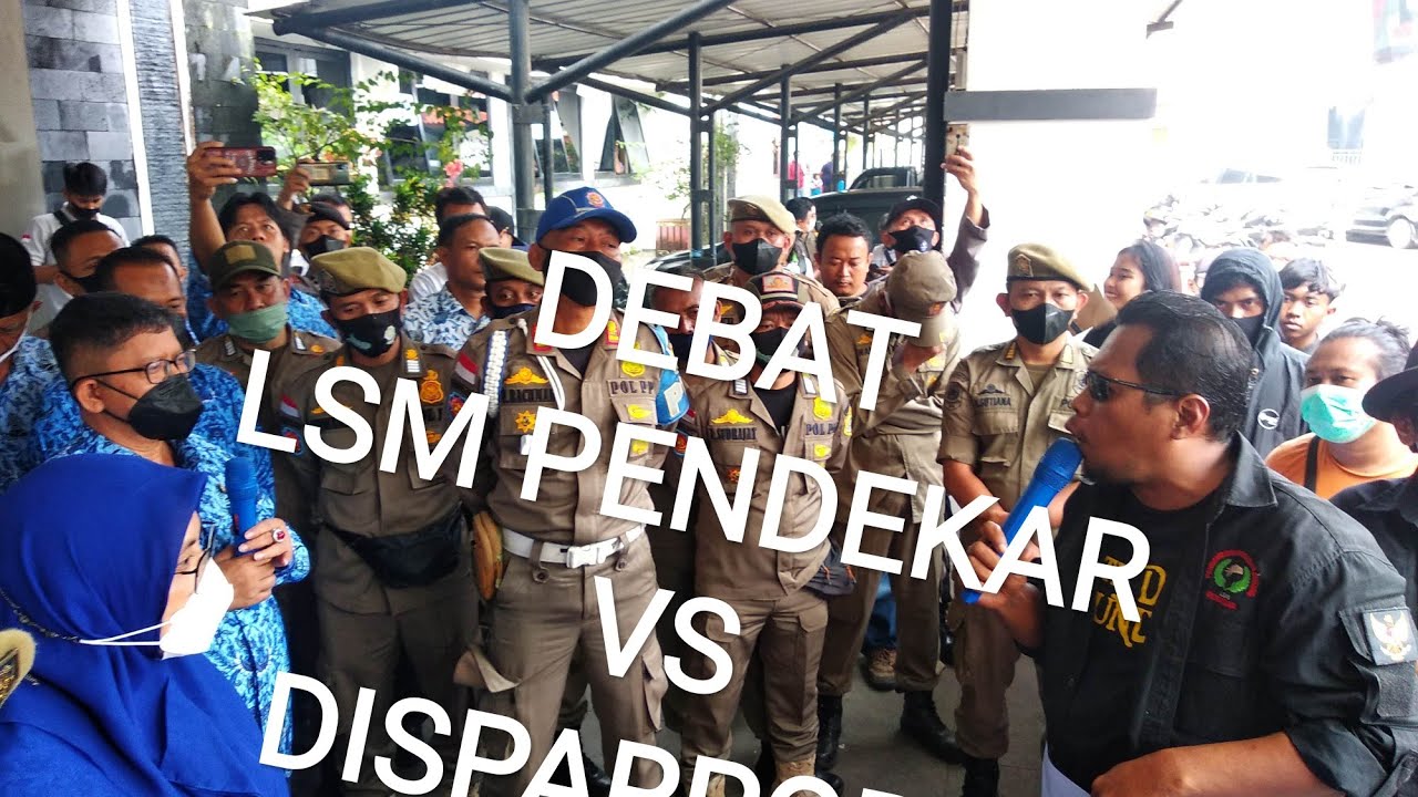 DEBAT LSM PENDEKAR DENGAN DISPARPORA SUBANG BERJALAN SENGIT