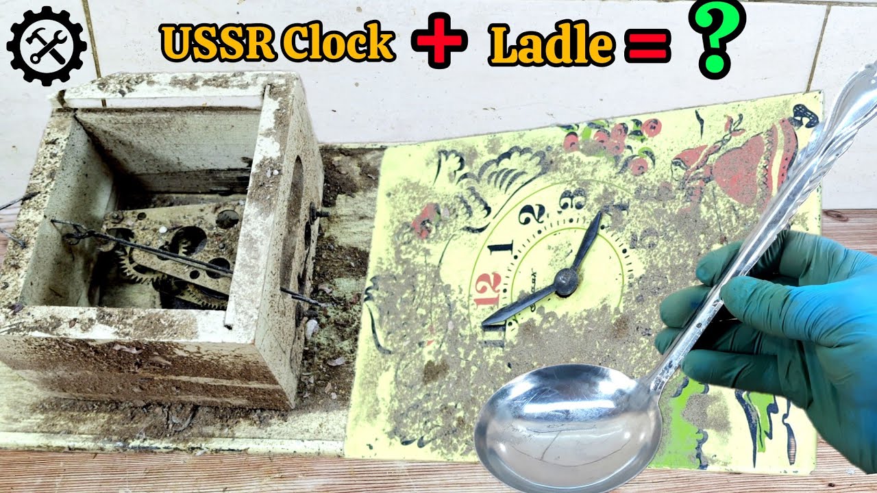 Restoring a 1960s Soviet Wall Clock — No Original Parts Survived !