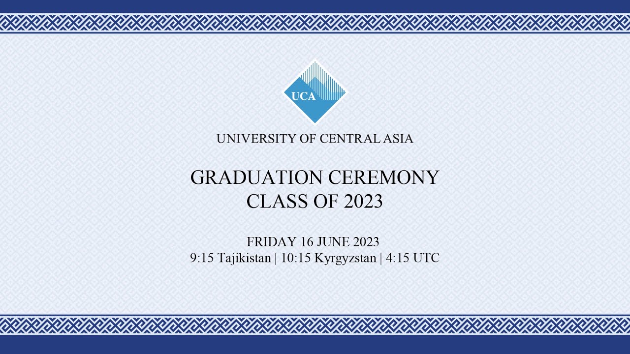 Speech by Dr Shamsh Kassim-Lakha, Chairman, Board of Trustees, University of Central Asia