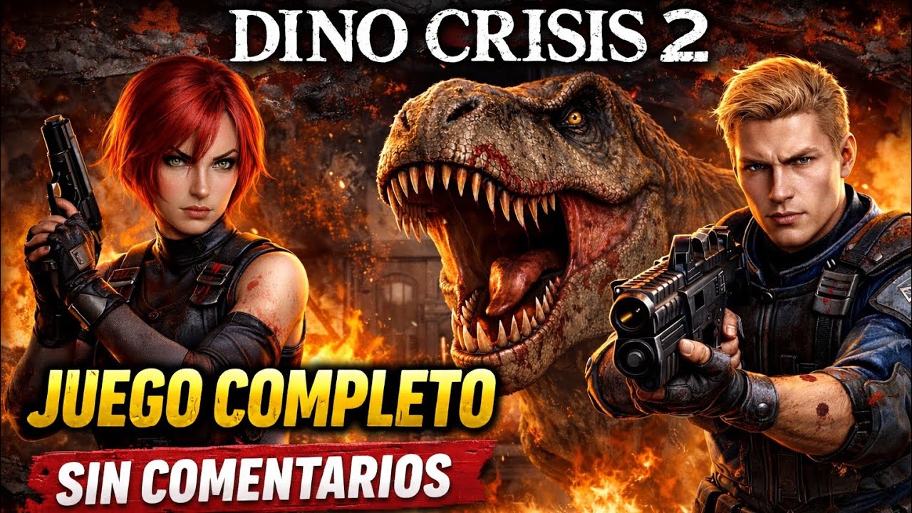 DINO CRISIS 2 - JUEGO COMPLETO | SIN COMENTARIOS | LONGPLAY