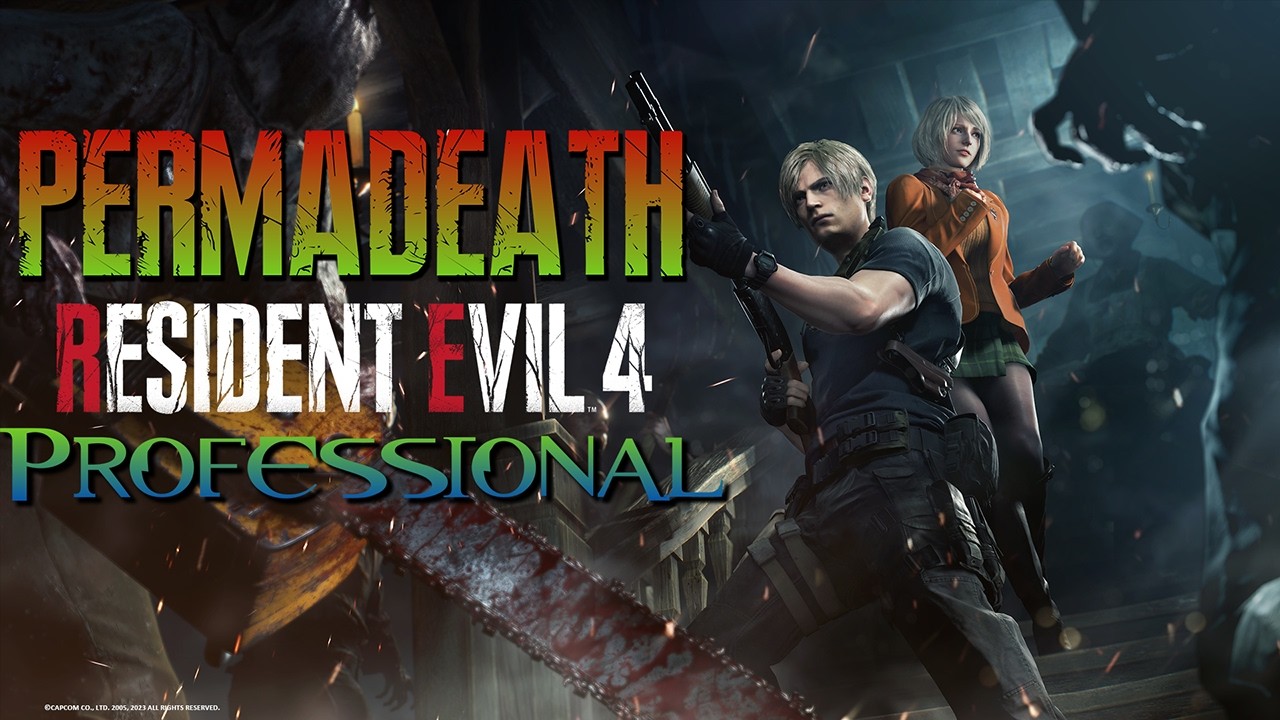 Resident Evil 4 Remake Permadeath Professional / Road to RE9 [VERTICAL]