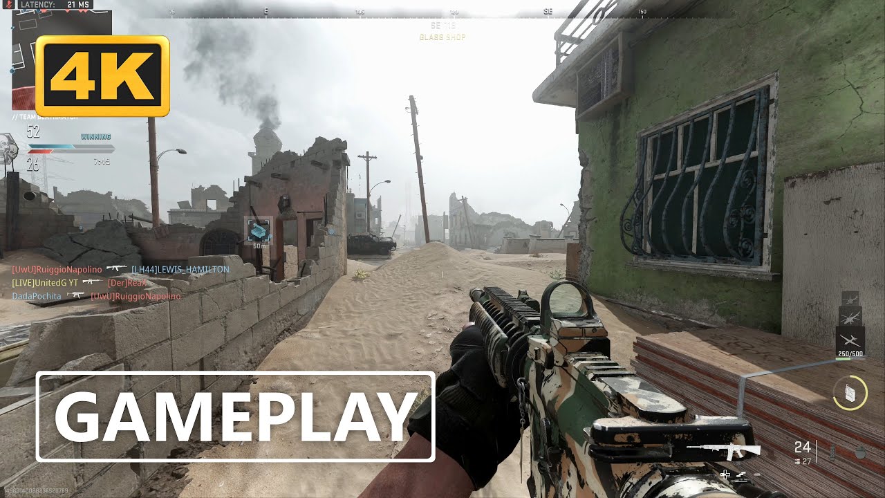 Call of Duty Modern Warfare 2 Multiplayer Gameplay 4K