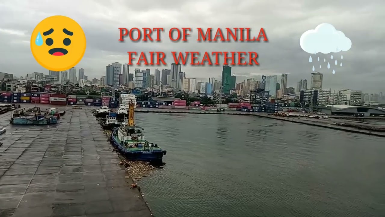 SOLID HARBOR IN PORT OF MANILA #FAIRWEATHER #trendingvideo #viralvideo #satisfying