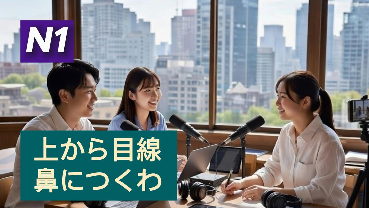 JLPT N1 | 職場の「厄介な奴ら」 | Toxic Boss Personalities