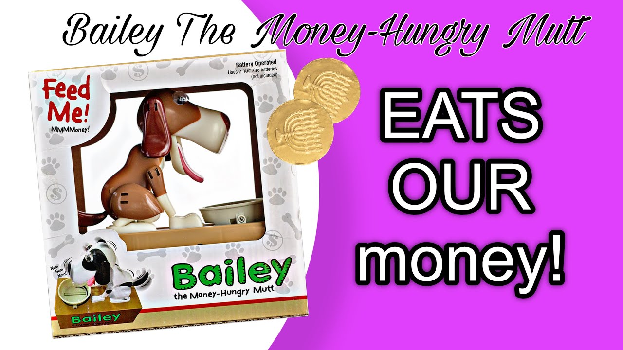 Bailey Doggy Bank Unboxing w Grams and Mini