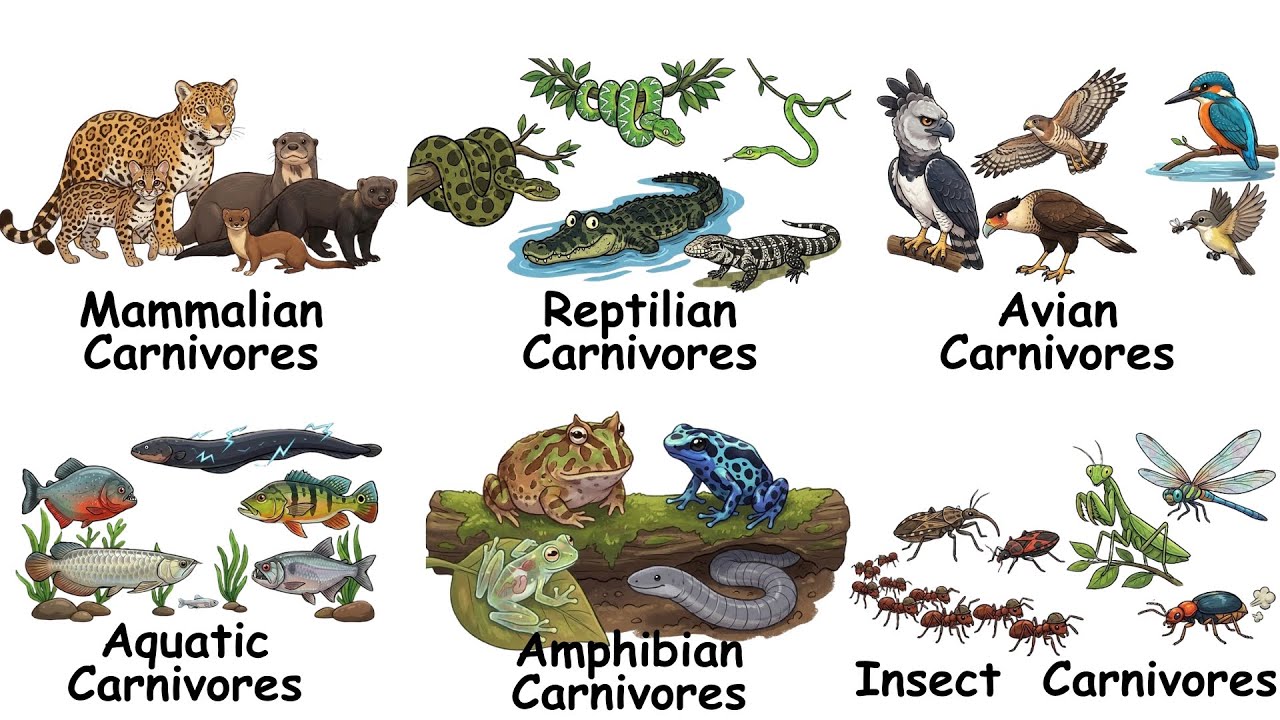 Every Type Of AMAZON Carnivore Explained in 11 Minutes